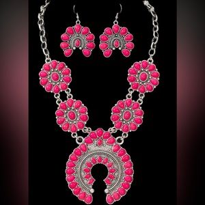 Boho/Western earring&necklace set